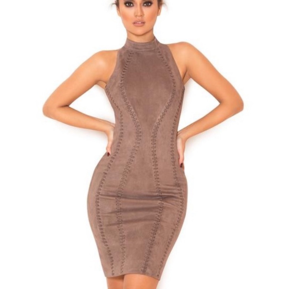 House of CB nude dress